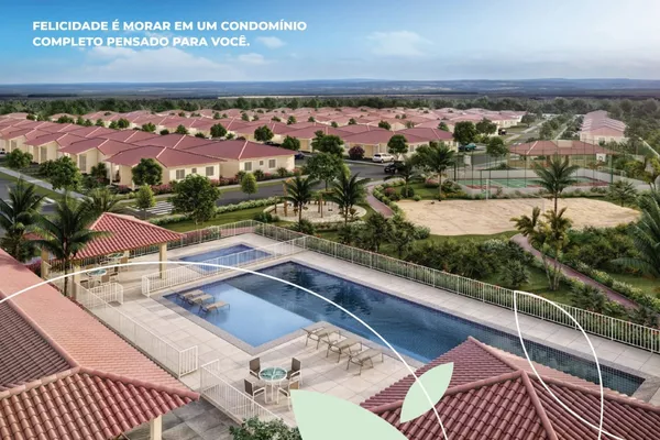 Casa de 2 quartos com possibilidade de ampliação em condomínio fechado com infraestrutura de laz - Foto 5
