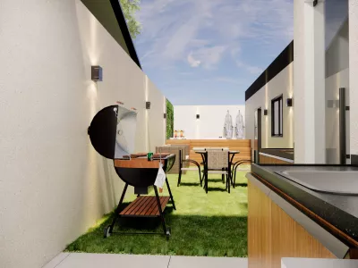 Casa nova, moderna no Bairro Boa Vista, com 3 quartos 1 suite, sala com pé direito duplo, banheira - Foto 20