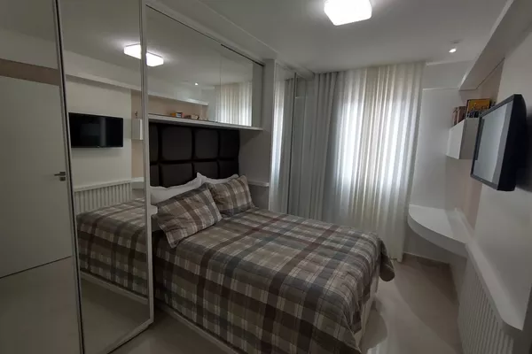 Apartamento à venda 3 suítes, porteira fechada, 2 vagas soltas de garagem , condomínio com lazer - Foto 2
