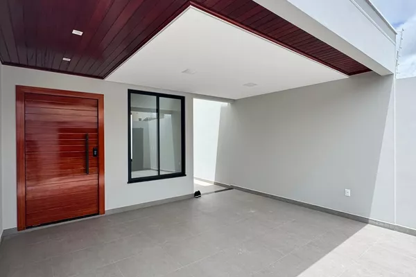 Excentente casa moderna nova podendo financiar, 3 quartos sendo 2 suítes, área gourmet, garagem pa - Foto 1