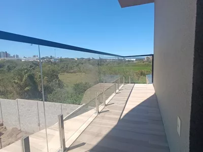 Casa de 2 pavimentos com 4 quartos sendo 3 suítes + dependência + espaço gourmet em condomínio f - Foto 34