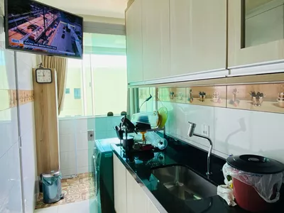 Vendo excelente apartamento de 3 quartos sendo 1 suíte, todo mobiliado, 103M² + 2 Elevadores no Ca - Foto 17