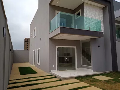 Casa duplex 3 suítes sendo 1 com closet e outra com varanda + vaga de garagem para 4 carros com 1 - Foto 7