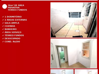 Apto 1dorm com dois pátios  privativos térreo na Vasco Alves  - Foto 18