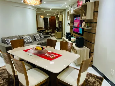 Vendo excelente apartamento de 3 quartos sendo 1 suíte, todo mobiliado, 103M² + 2 Elevadores no Ca - Foto 24