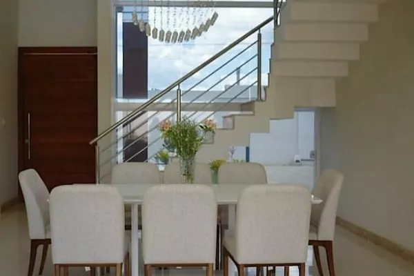 Casa com dois pavimentos , alto padrão , 3 suítes, 3 salas, piscina, área gourmet no Alto da Boa - Foto 5