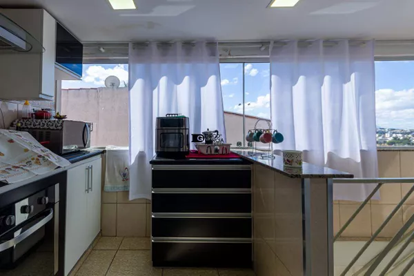Cobertura Frente em Contagem - 4 Quartos, Espaço Gourmet, 2 Vagas - Foto 4