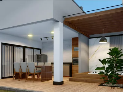 ALPHAVILLE 2 - Casa térrea com 3 Suítes + Varanda Gourmet com Hidro, Garagem coberta para 2 carros - Foto 51