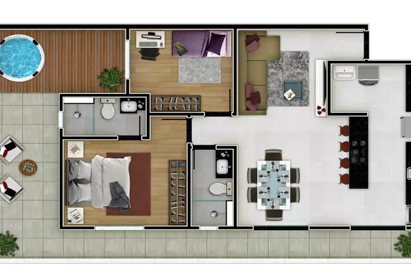 Cobertura à venda, 3 quartos, 1 suíte, 2 vagas, Alto Caiçaras - Belo Horizonte/MG - Foto 5