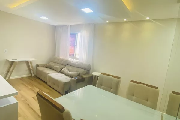 Vendo de porteira fechada, lindo apartamento mobiliado no bairro Boa Vista. - Foto 4