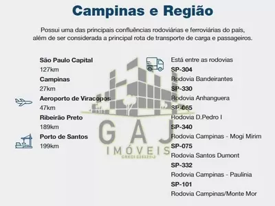 Terrenos a partir de 750m² Cond Indl Nove de Julho - Americana/SP - Foto 2
