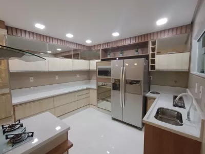 Casa com 5 quartos sendo 3 suítes, área gourmet com jacuzzi, piscina aquecida, em Bairro Boa Vista - Foto 8