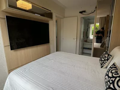 Excelente apartamento térreo à venda, semimobiliado, com 2 quartos sendo um suíte, quintal, Bair - Foto 7