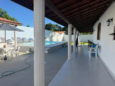 Excelente casa na Ilha de Itaparica, com 4 quartos sendo 2 suítes, na praia de Berlinque, Vera Cruz - Foto 114