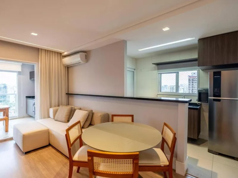 Apartamento com 70 m², 2 quartos sendo 1 Suíte, Mobiliado - Foto Principal
