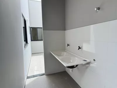 Excentente casa moderna nova podendo financiar, 3 quartos sendo 2 suítes, área gourmet, garagem pa - Foto 20