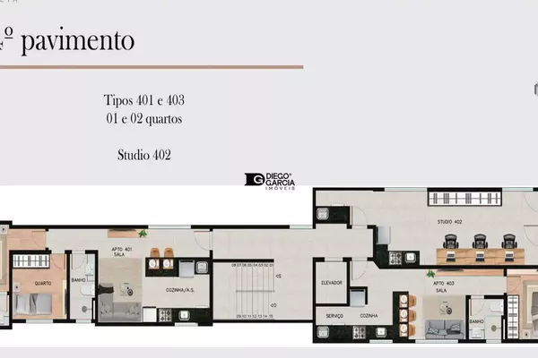 Apartamento à venda, 2 quartos, 1 suíte, 1 vaga, Cruzeiro - Belo Horizonte/MG - Foto 4