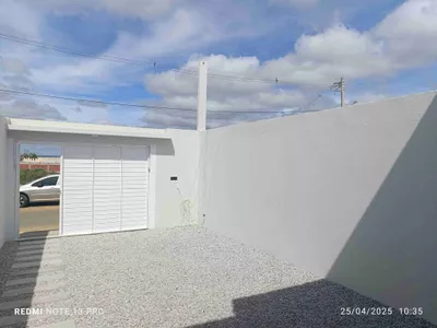 Linda casa nova de 3 quartos sendo 1 suíte, garagem para 2 carros, acabamento de primeira à Venda - Foto 3