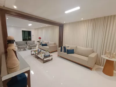 Casa com 5 quartos sendo 3 suítes, área gourmet com jacuzzi, piscina aquecida, em Bairro Boa Vista - Foto 23