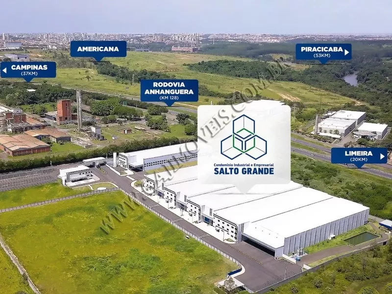 Salão Industrial em Condomínio Fechado com 3400m² - Americana/SP. - Foto Principal