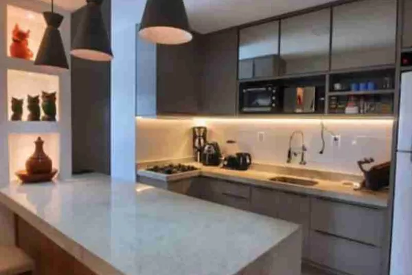 Apartamento 3 quartos sendo 1 suíte, 2 vagas de garagem, planejados na cozinha à venda, Candeias, - Foto 2