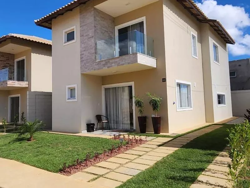 Casa 4 suítes em condomínio fechado com lazer completo, á venda, Candeias, Vitória da Conquista - Foto Principal