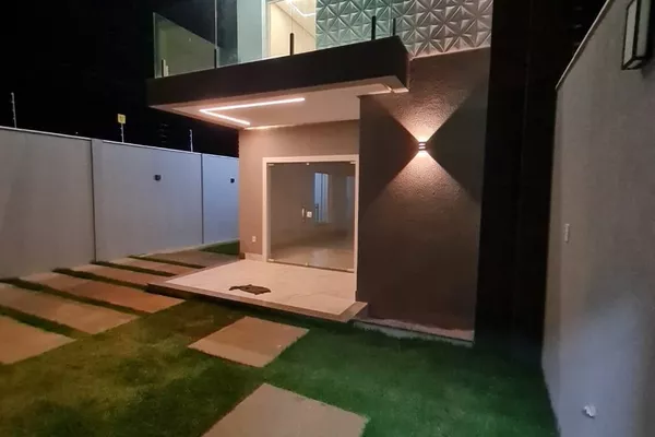 Casa duplex 3 suítes sendo 1 com closet e outra com varanda + vaga de garagem para 4 carros com 1 - Foto 2