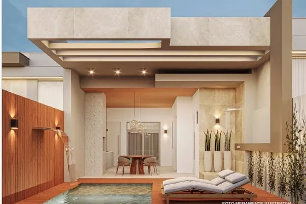 Casa térrea de 3 suítes, sala ampla com pé direito alto, corredores laterais à venda, Boa Vista, - Foto 1