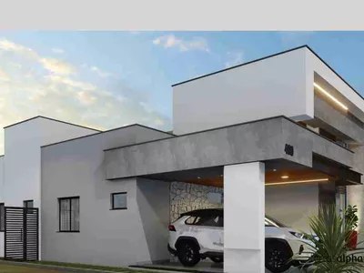 Casa 3 suítes, sala cozinha e gourmet com planejados alto padrão Alphaville II condomínio com inf - Foto 33