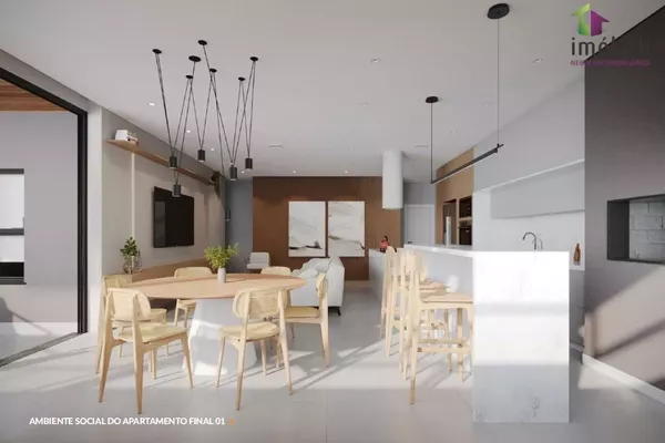 Apartamento 401 Ed. Chardonnay 297  Rua Goianases, Centro, Pato Branco PR - Foto 4