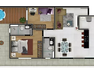 Cobertura à venda, 3 quartos, 1 suíte, 2 vagas, Alto Caiçaras - Belo Horizonte/MG - Foto 5
