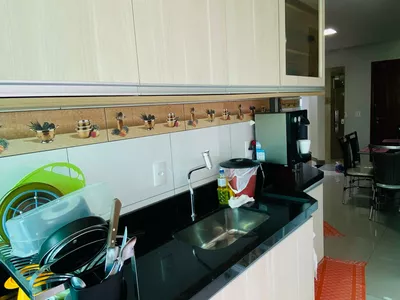 Vendo excelente apartamento de 3 quartos sendo 1 suíte, todo mobiliado, 103M² + 2 Elevadores no Ca - Foto 22