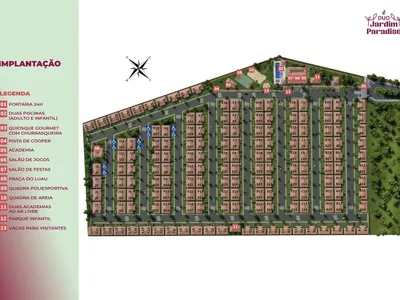 Casa de 2 quartos com possibilidade de ampliação em condomínio fechado com infraestrutura de laz - Foto 15