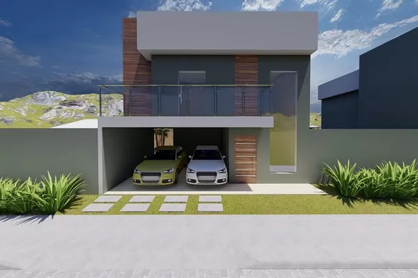Casa duplex solta de 3 quartos sendo 2 suítes + piscina + espaço gourmet com churrasqueira à ven - Foto 1