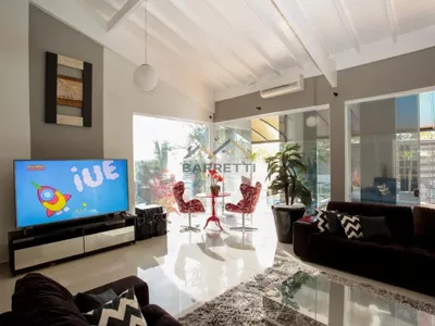 Casa de alto padrão com 6 quartos, sendo todos suítes, 10 banheiros e piscina, no Condomínio Colinas do Piracicaba - Foto 14