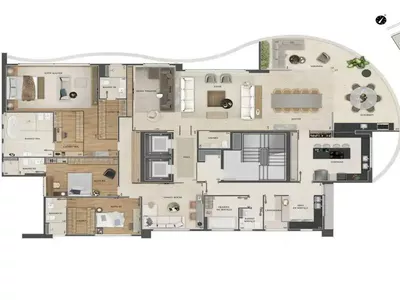 Apartamento à venda, 4 quartos, 4 suítes, 4 vagas, Santa Lúcia - Belo Horizonte/MG - Foto 10
