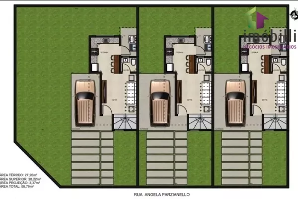 Sobrado com 02 Quartos no bairro Fraron para venda - Foto 6