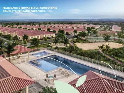 Casa de 2 quartos com possibilidade de ampliação em condomínio fechado com infraestrutura de laz - Foto 5