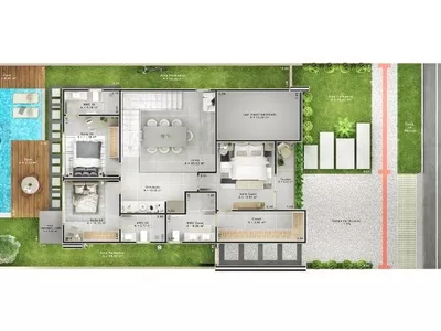 Casa 3 suítes em condomínio fechado Domus Resindence Candeias - Vitória da Conquista - BA - Foto 22