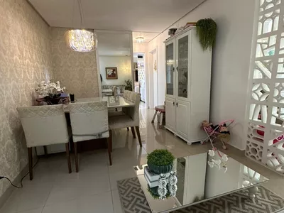 Excelente apartamento térreo à venda, semimobiliado, com 2 quartos sendo um suíte, quintal, Bair - Foto 3