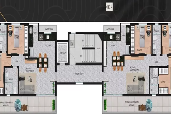 Cobertura à venda, 2 quartos, 2 suítes, 2 vagas, Santo Antônio - Belo Horizonte/MG - Foto 5