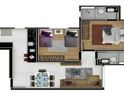 Cobertura à venda, 3 quartos, 1 suíte, 2 vagas, Alto Caiçaras - Belo Horizonte/MG - Foto 12
