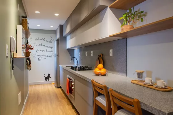 Apartamento pronto de 3 quartos 1 suíte com piso e documentos grátis à venda, Candeias, Vitória - Foto 5