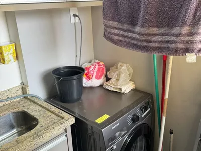 Apartamento completo, porteira fechada com móveis e Eletros andar alto de 2/4 em condomínio fechad - Foto 13