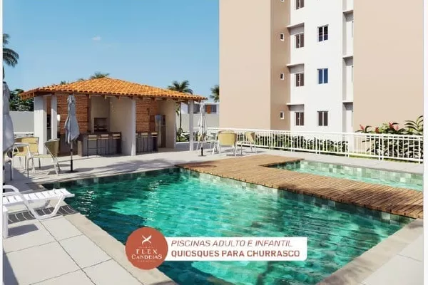 Apartamento Residencial Flex Candeias Premium imovel na planta , pagamento facilitada e escritura gr - Foto 6