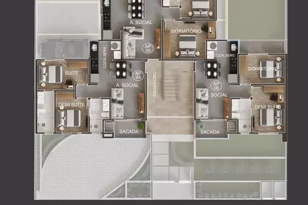 Apartamentos na Planta para venda, São Luiz, Pato Branco-pr - Foto 4