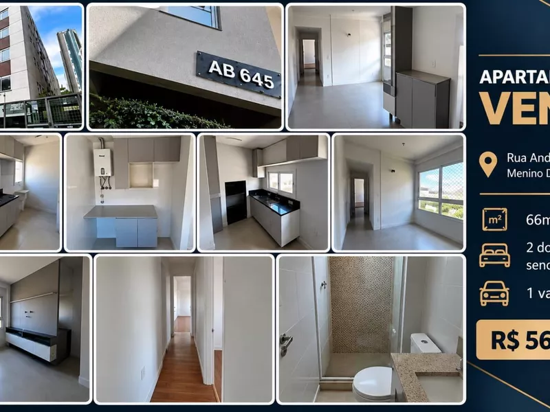 Vendo excelente 2dorm com Suite 5 andar  - Foto Principal
