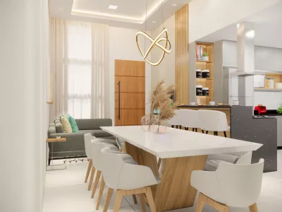Casa nova, moderna no Bairro Boa Vista, com 3 quartos 1 suite, sala com pé direito duplo, banheira - Foto 10