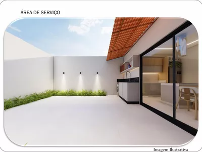 Casa com 3 quartos sendo 2 suítes reversível para 4 quartos (Piscina e Gourmet opcional) à venda, - Foto 9