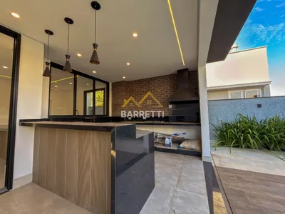 Sobrado à venda, com 305m², 3 suítes, 5 banheiros, piscina e 4 vagas de garagem no condomínio Villa D'Aquila - Foto 32
